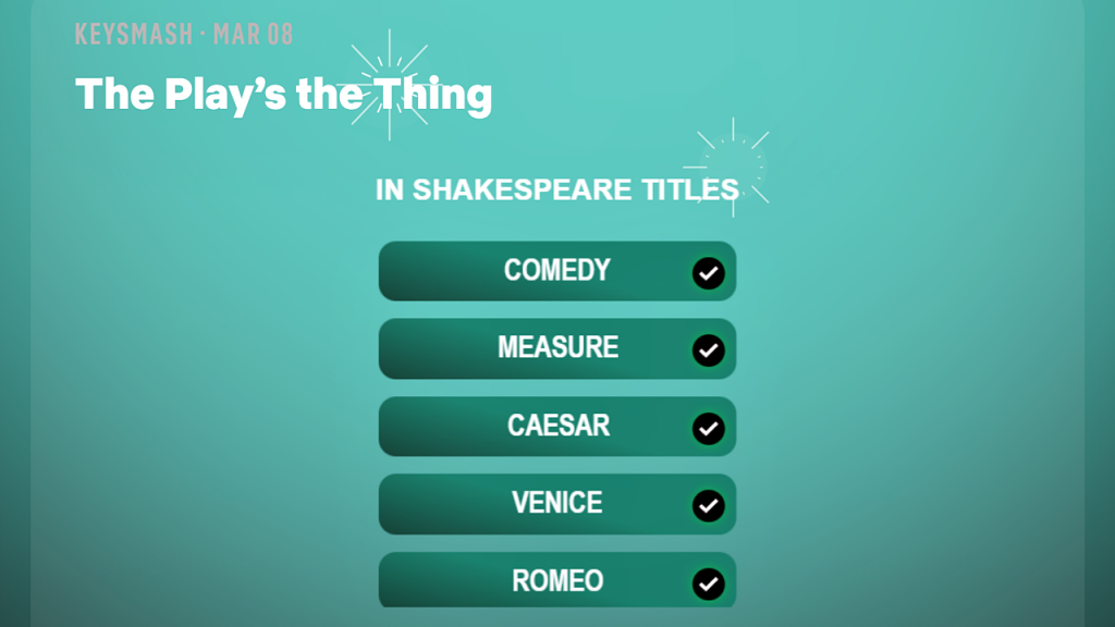 Решения головоломных ежедневных игр от Netflix на сегодня (8 марта 2026 г.)