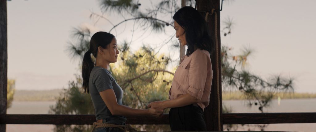 (L-R) Cate and Keiko Randa (Anna Sawai and Mari Yamamoto) in Monarch: Legacy of Monsters Season 2