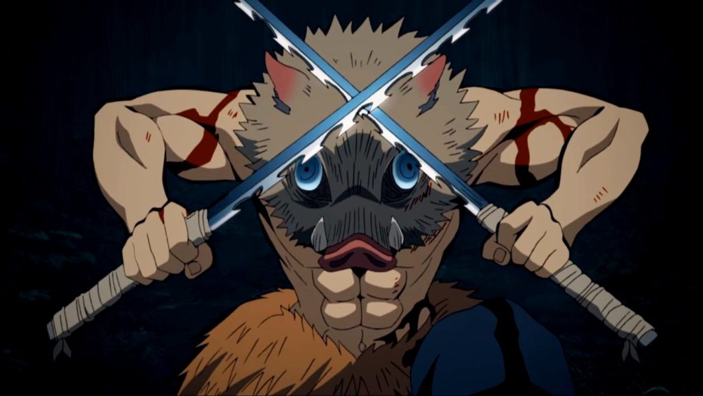 Inosuke's beast breathing