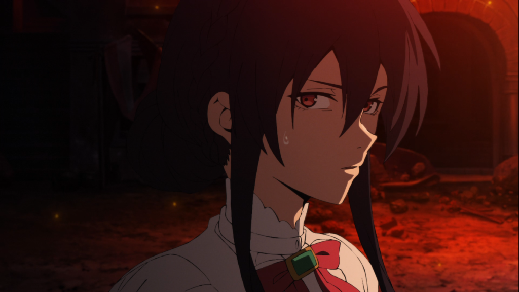 kivia in a still from sentenced to be hero