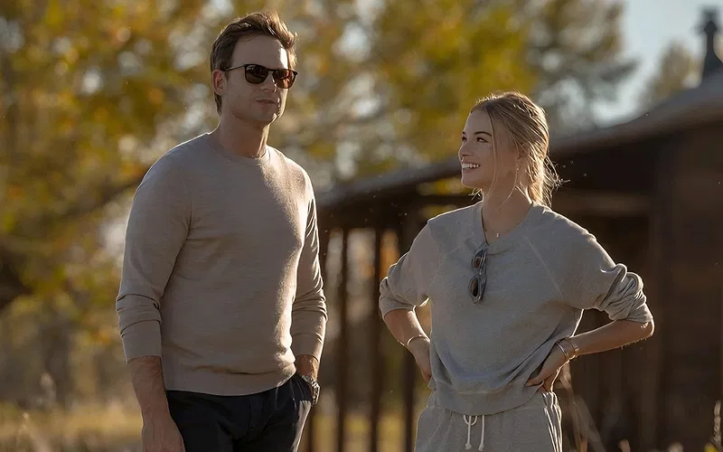 Everything We Know About The Madison Season 2 on Paramount+ 6 Patrick J. Adams and Elle Chapman in The Madison (2026) | Image via Paramount+