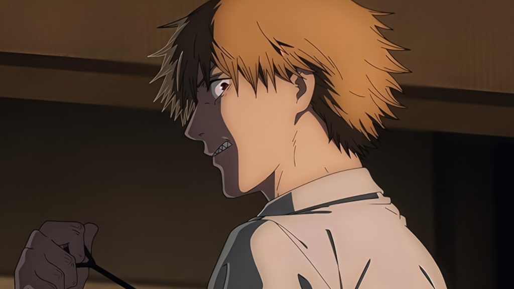 denji as seen in the anime chainsaw man