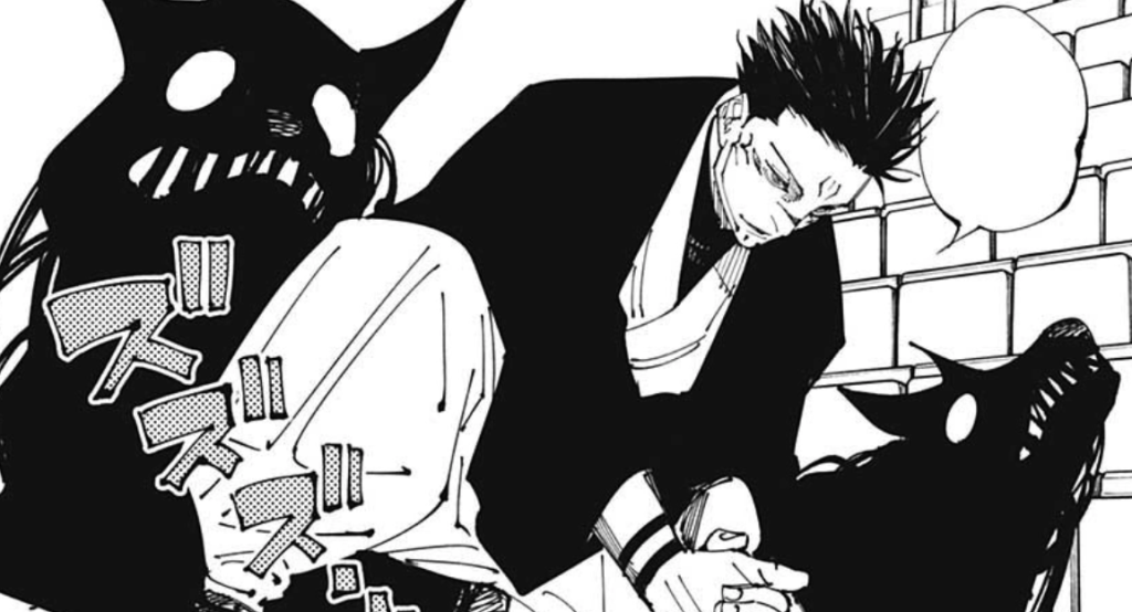 Sukuna using Divine Dogs