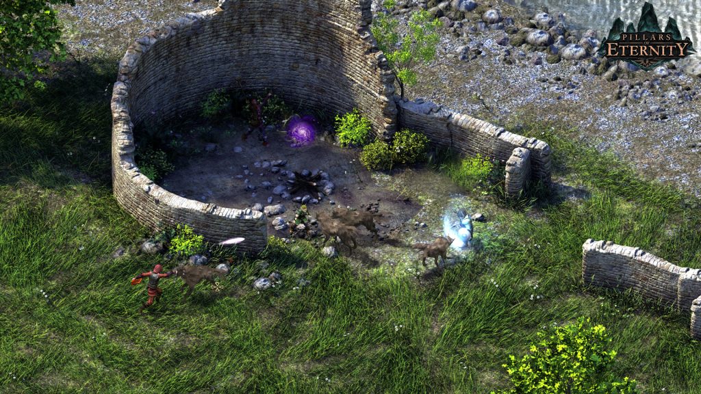 Gameplay screenshot from Pillars of Eternity.