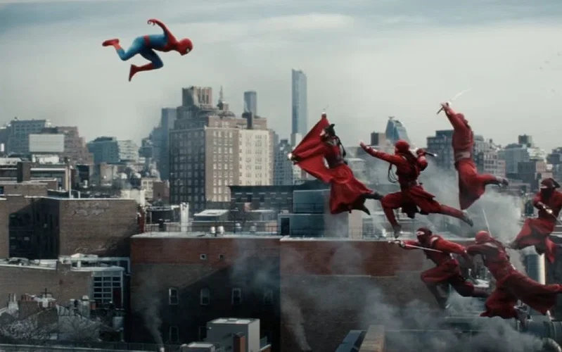 “手”组织的红衣忍者出场