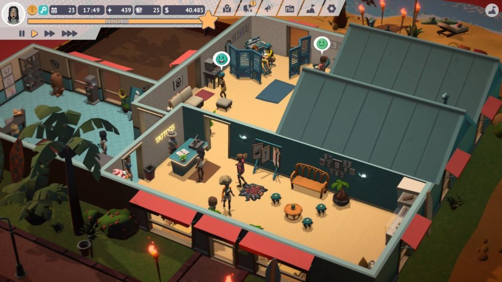 in-game image from Tattoo Tycoon
