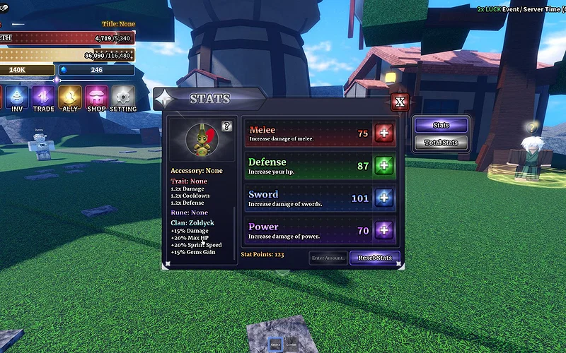 Sailor Piece Accessories Tier List (April 2026) 4 Sailor Piece Stats