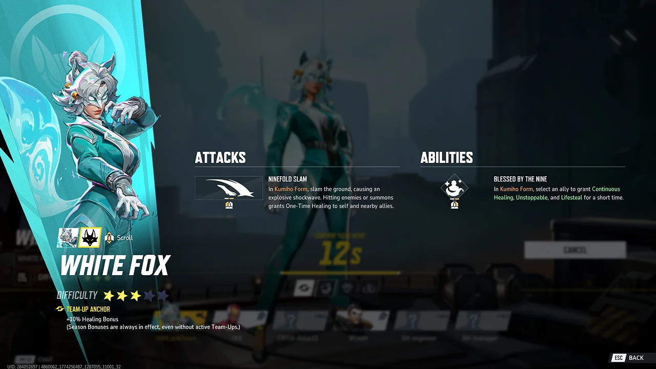 Marvel Rivals White Rox Marvel Rivals White Fox Beginner’s Guide: Abilities, Tips, Strategies ...