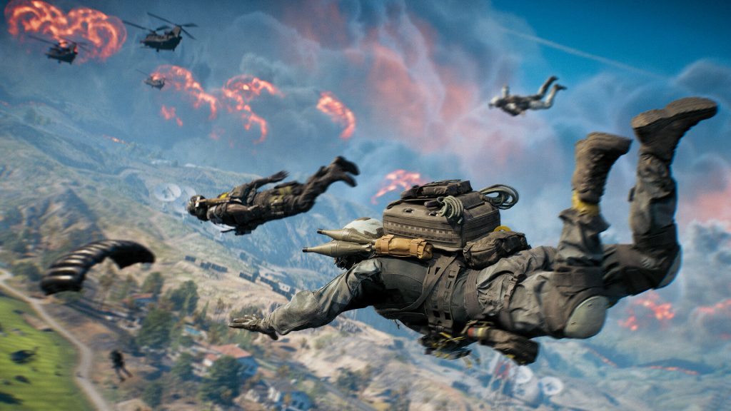 Battle Royale gameplay in Battlefield REDSEC.
