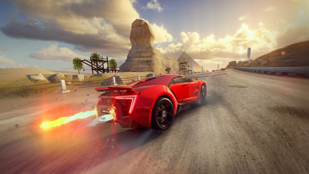 Lykan Hypersport in Asphalt: Legends.