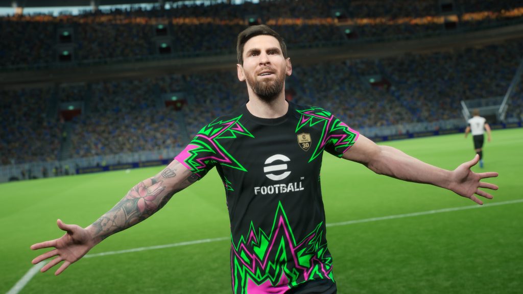 Lionel Messi in eFootball.