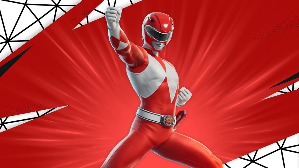 Red Ranger in Fortnite.