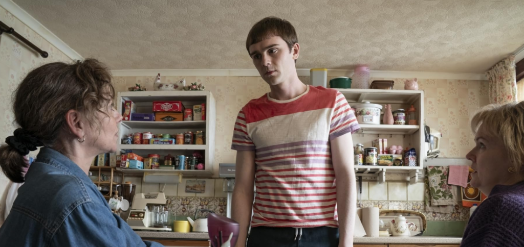 Neve McIntosh and Mitchell Robertson in Half Man (2026)