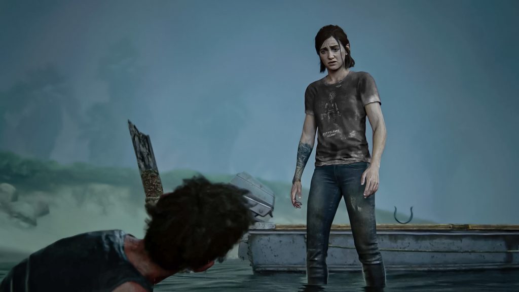 the last of us part 2 ending cutscene