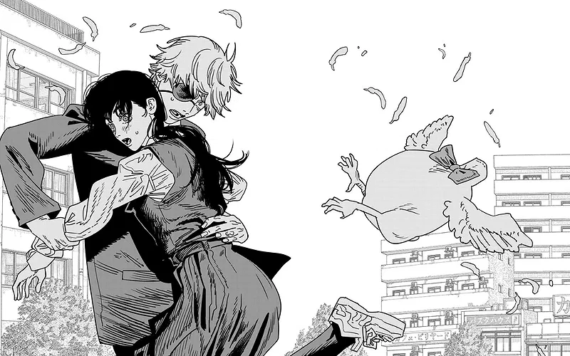 Ảnh chụp màn hình từ Chainsaw Man Chương 232 | Nguồn: Shueisha