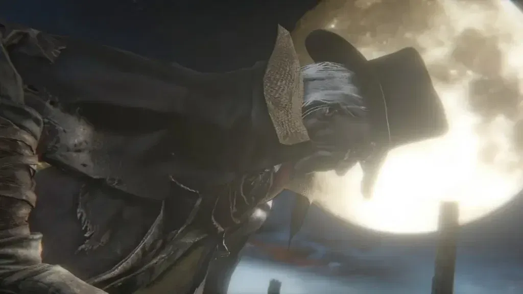 Screengrab from Bloodborne