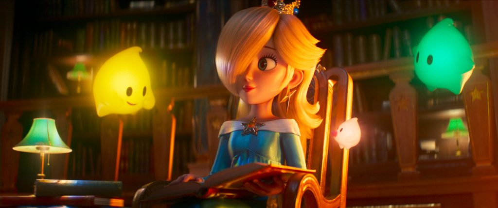 PRINCESS ROSALINA IN THE SUPER MARIO GALAXY MOVIE