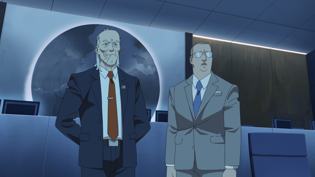 Invincible Season 4 Episode 5 Spoiler Recap: "Give Us A Moment" 9 Walton Goggins (Cecil Stedman), Chris Diamantopoulos (Donald Ferguson)