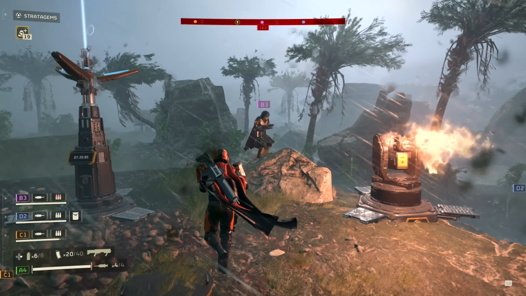turrets in Helldivers 2