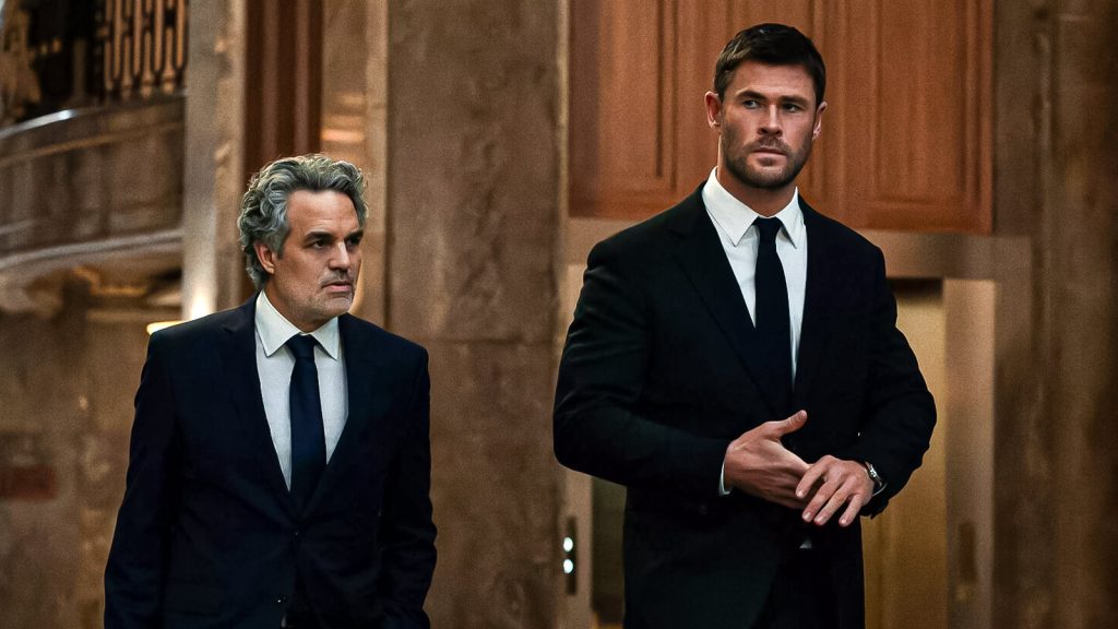 10 Best New Movies Streaming in April: No Other Choice, Marty Supreme, Apex and More 15 chris hemsworth and mark ruffalo in crime 101