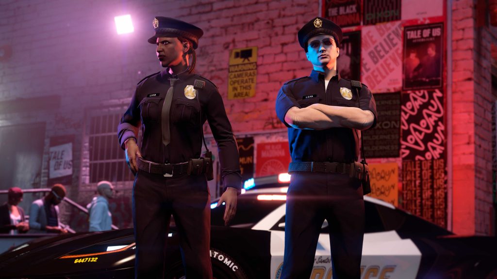 LSPD outfits in GTA Online.