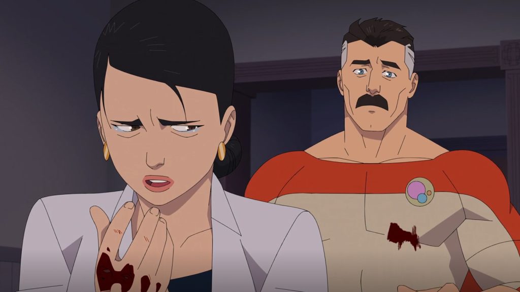 debbie and omni-man in invincible season 4