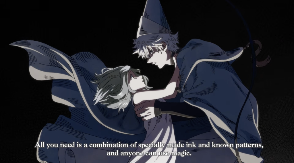 coco and qifrey in witch hat atelier official trailer