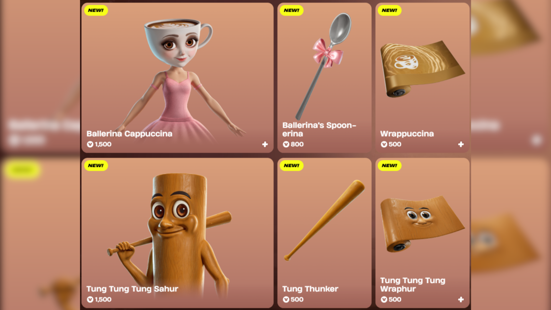 How Much Does Tung Tung Tung Sahur Skin Cost in Fortnite?