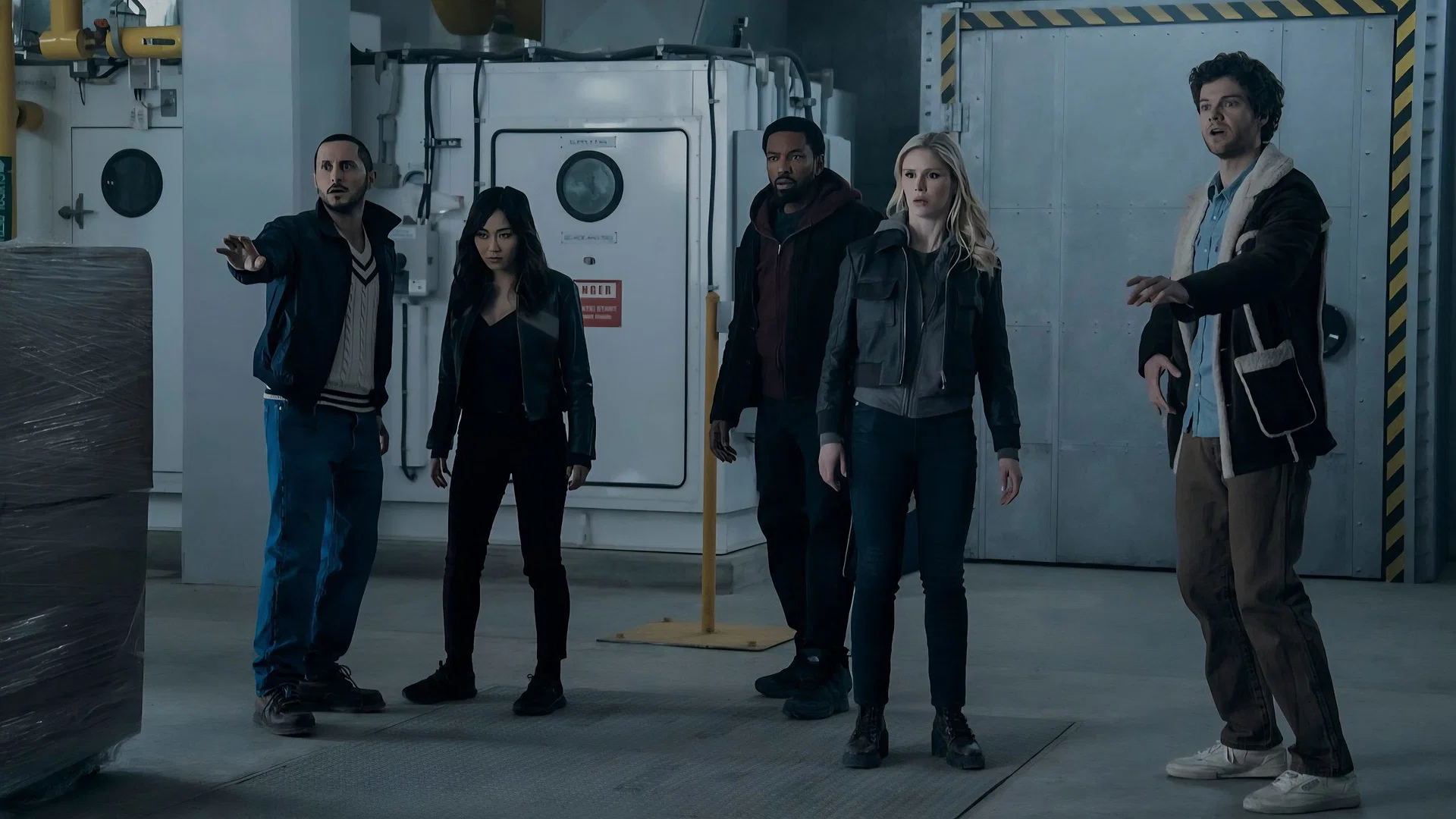 "Every One of You Sons of Bitches" 21 The Boys Season 5 Episode 1 Cast scaled