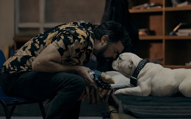 "Every One of You Sons of Bitches" 8 The Boys Season 5 Episode 1 Butcher and dog scaled