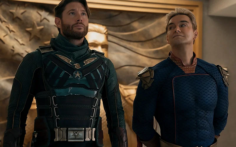 "Every One of You Sons of Bitches" 1 The Boys Season 5 Episode 1 Soldier Boy Homelander scaled