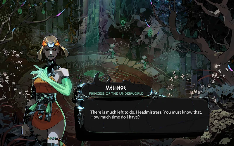 Best Roguelike Games of All Time, Ranked 25 Melinoe conversation in Hades II.