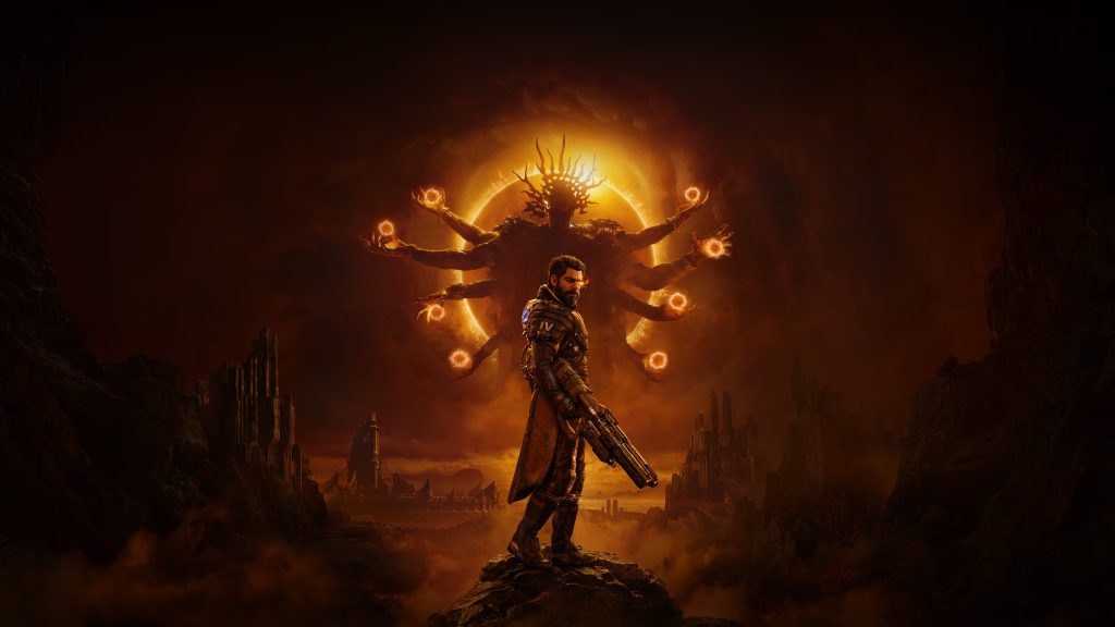 Arjun Devraj on the cover of Saros.