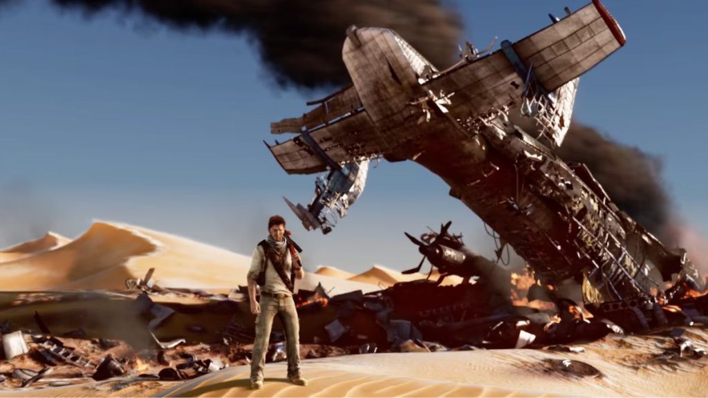 In-game image from Uncharted 3: Drake's Deception