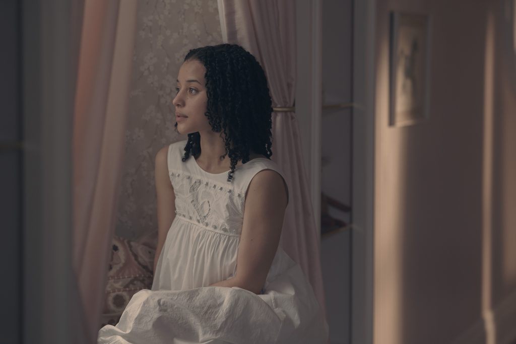 THE TESTAMENTS - “Precious Flowers” - In the halls of Aunt Lydia's premarital preparatory academy, the finest in Gilead, Agnes is assigned to mentor a new Pearl Girl, and a fragile alliance begins. (Disney/Russ Martin)
CHASE INFINITI