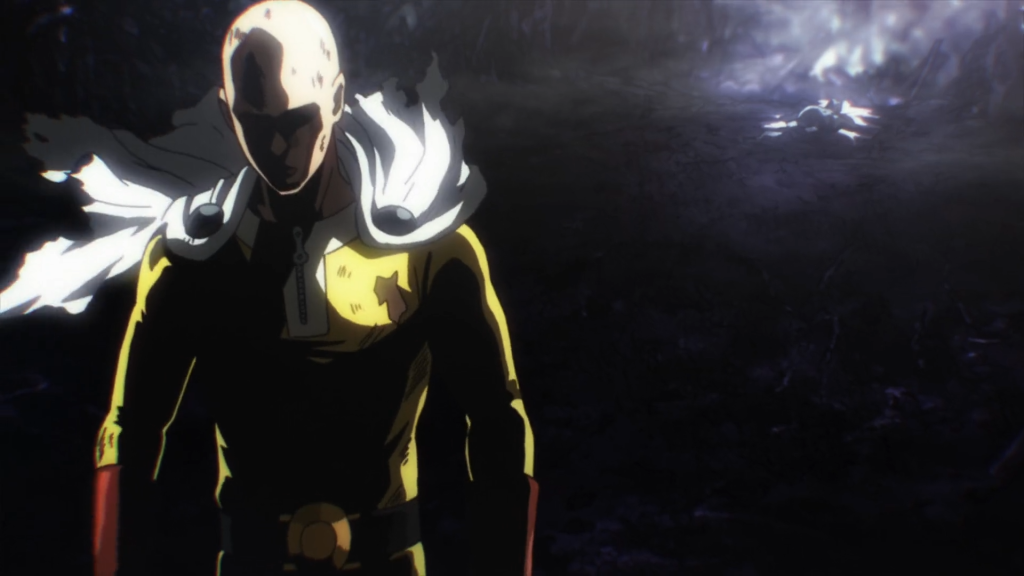 saitama going serious mode in the one punch man anime series season 1 is one of the peak seinen anime transformation
