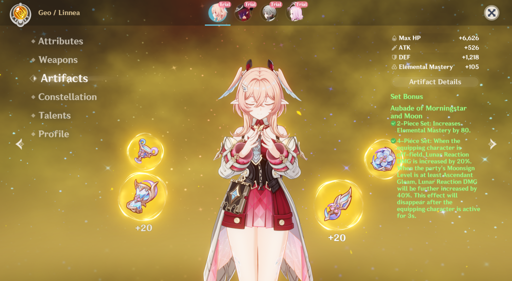 Genshin Impact Linnea Build Guide: Best Weapons, Teams, Artifacts, and More 3