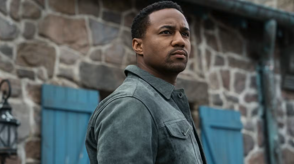 A still from The Boys featuring Jessie T. Usher as A-Train 