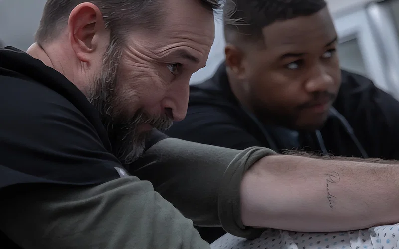 00 P.M." 26 noah wyle luke tennie