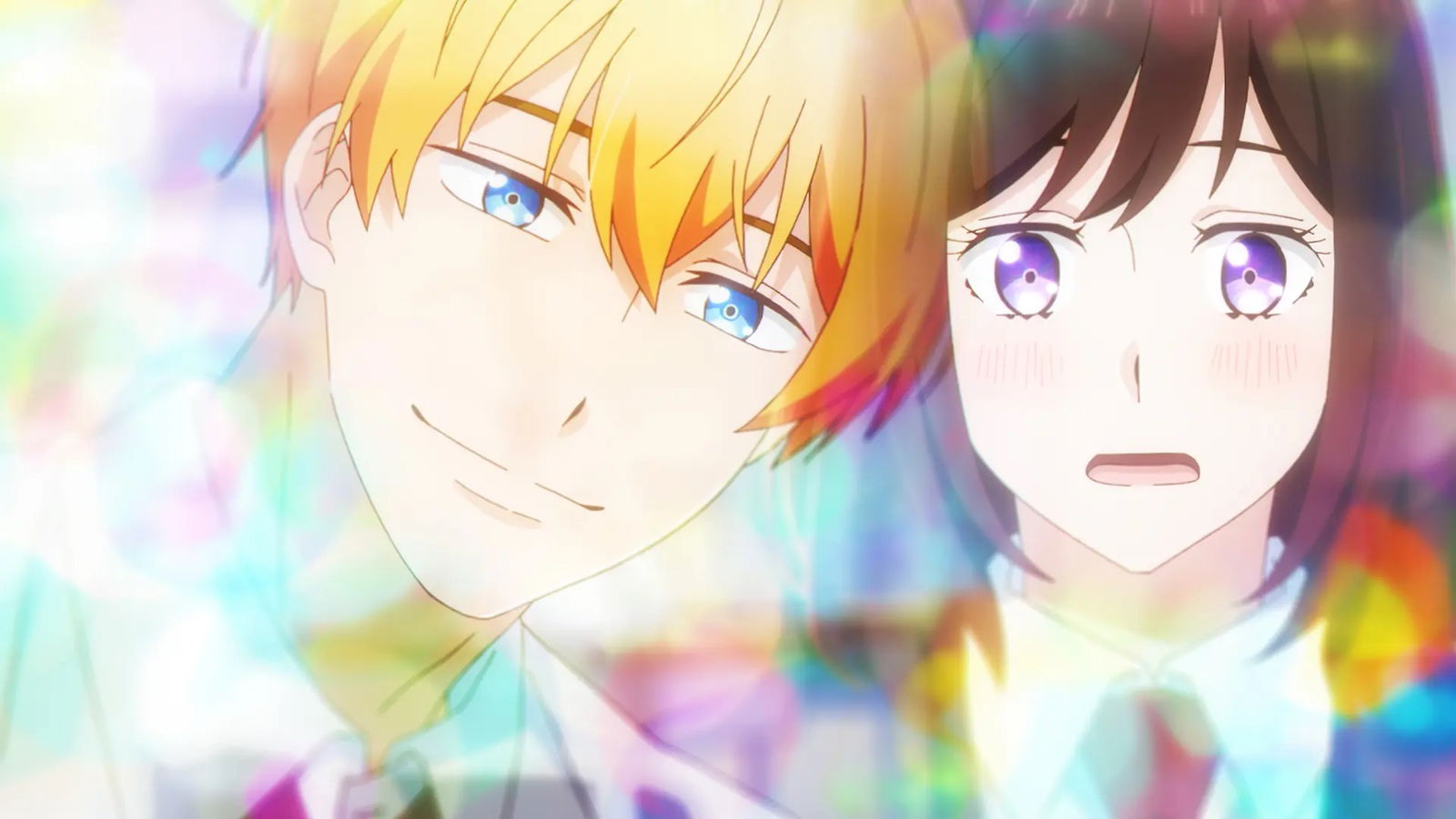 Sae Iwata and Koki Kamishiro from A Star Brighter Than the Sun.