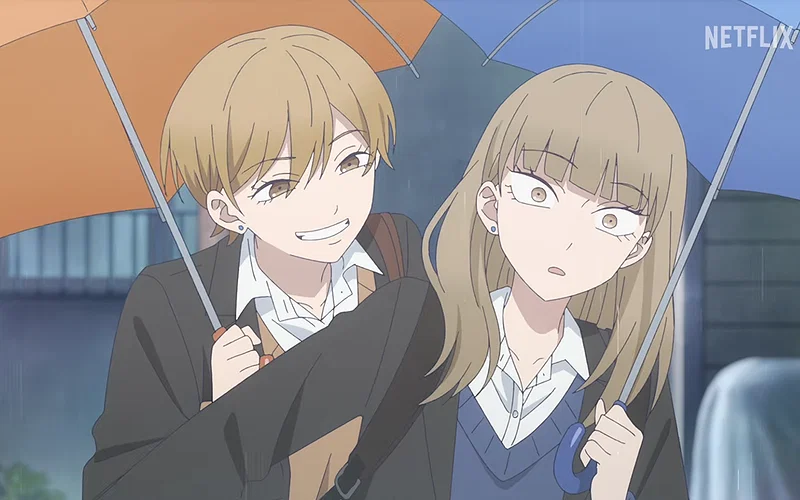 A Love Triangle Worth the Wait 2 hikawa gets surprised by miki at school in the ramparts of ice