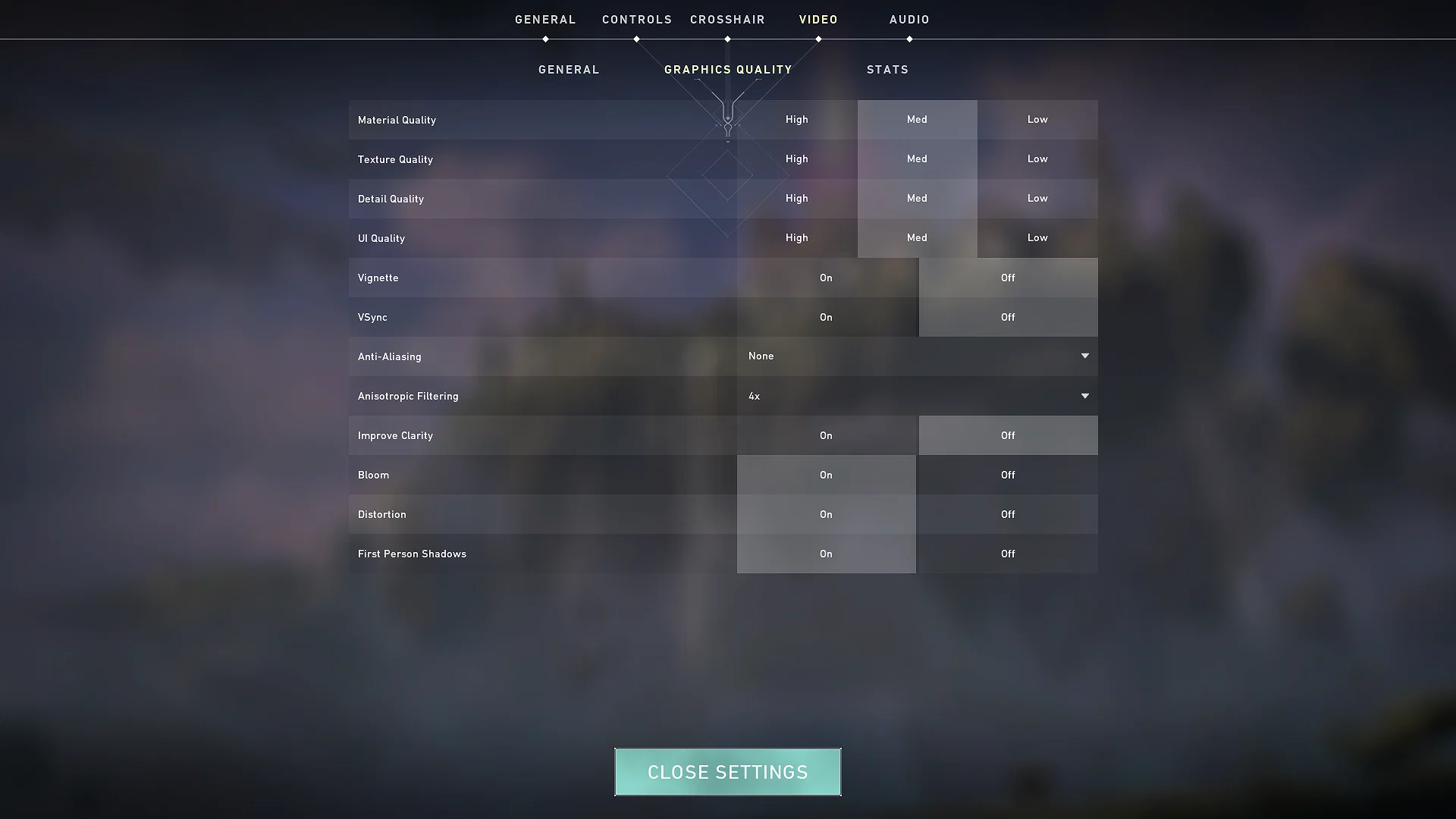 Best PC Settings for High FPS & Improved Gameplay 8 Valorant Graphics Quality settings