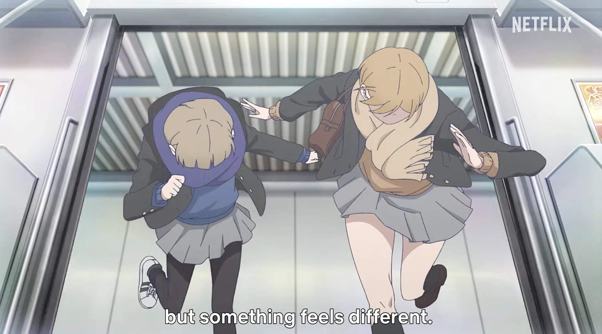 Release Date, Time, What to Expect & How to Watch 16 miki and koyuki running together to get onto the subway in the ramparts of ice