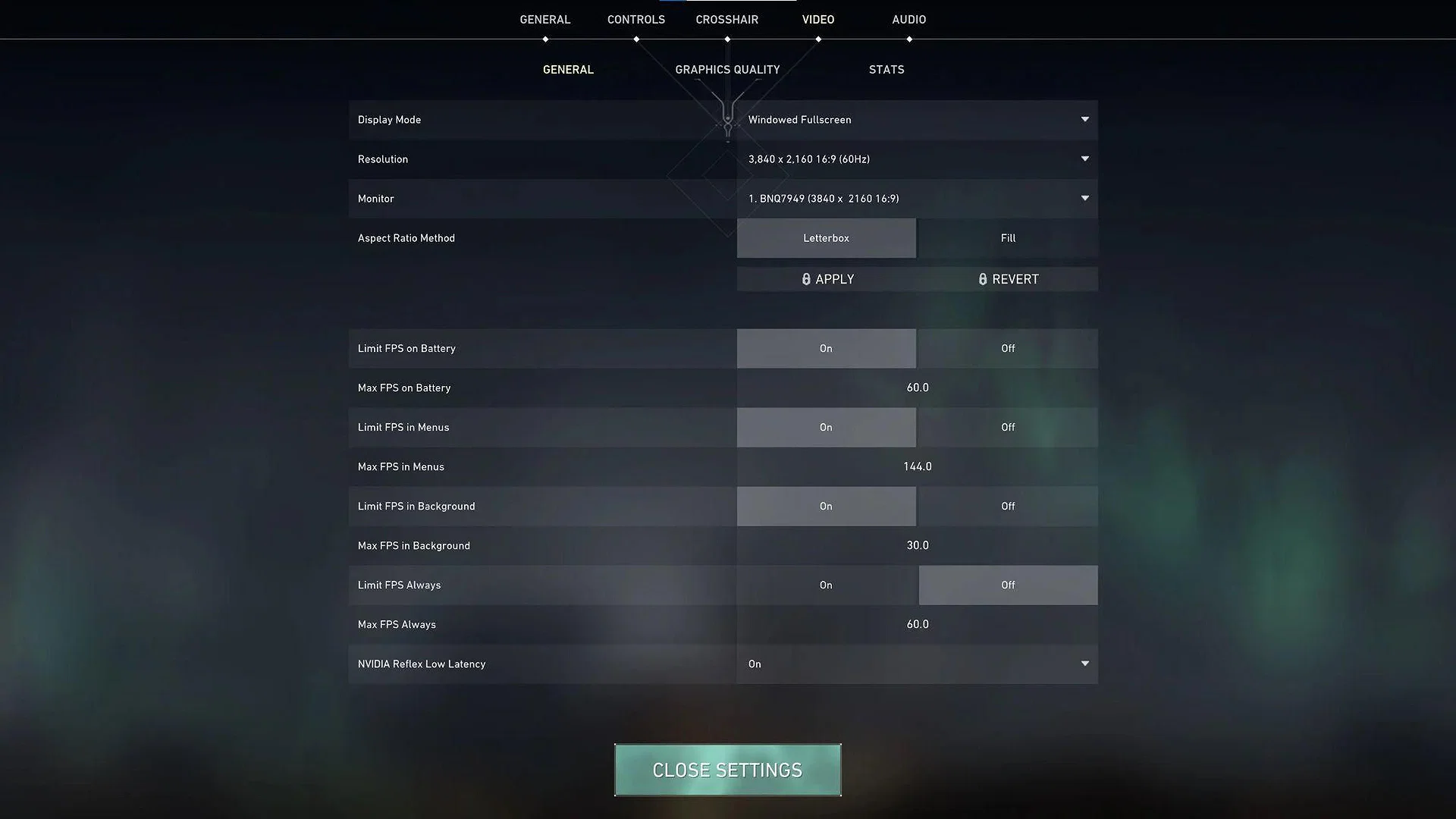 Best PC Settings for High FPS & Improved Gameplay 7 Valorant General settings