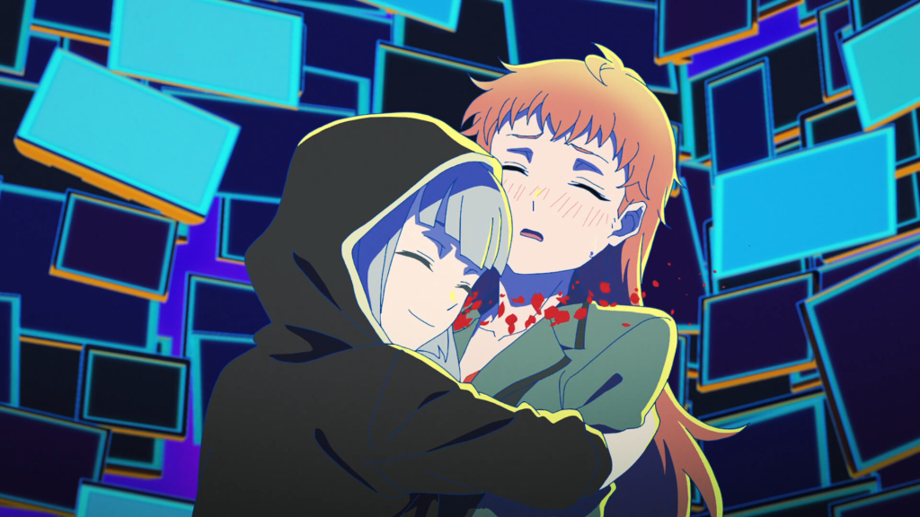 haito hugs einstein in Petals of Reincarnation Episode 2