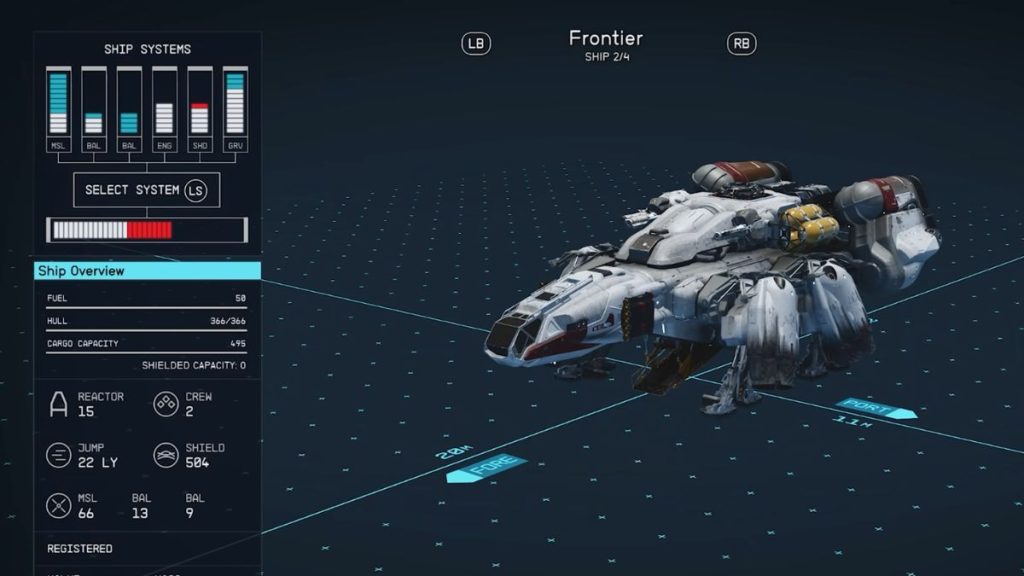 In-game image from Starfield