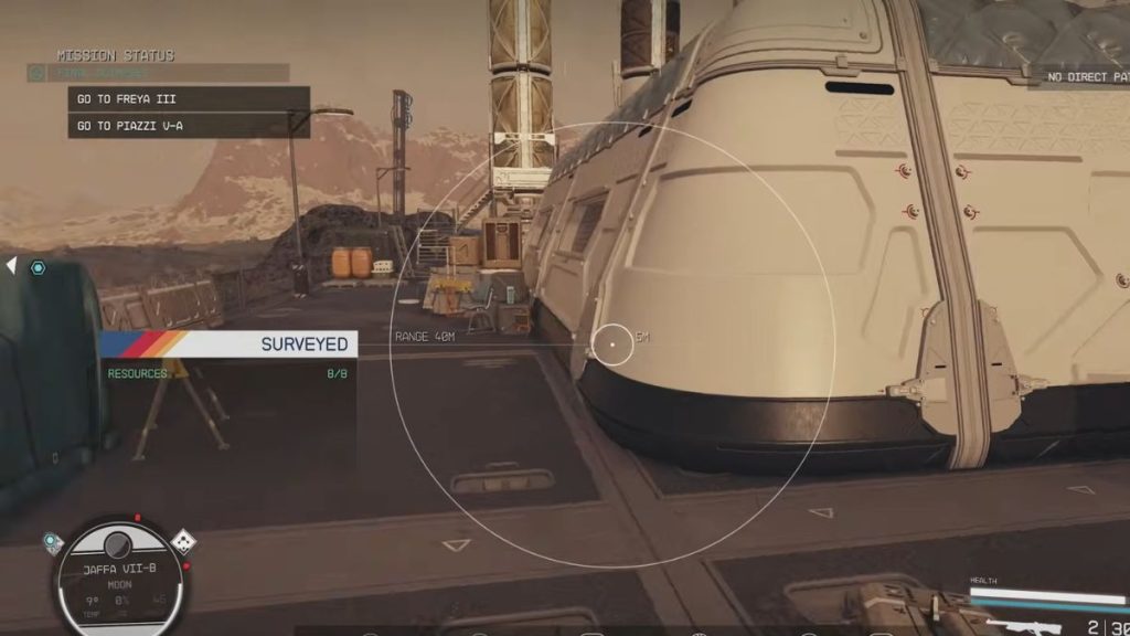 In-game image from Starfield