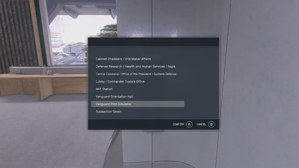 In-game image from Starfield