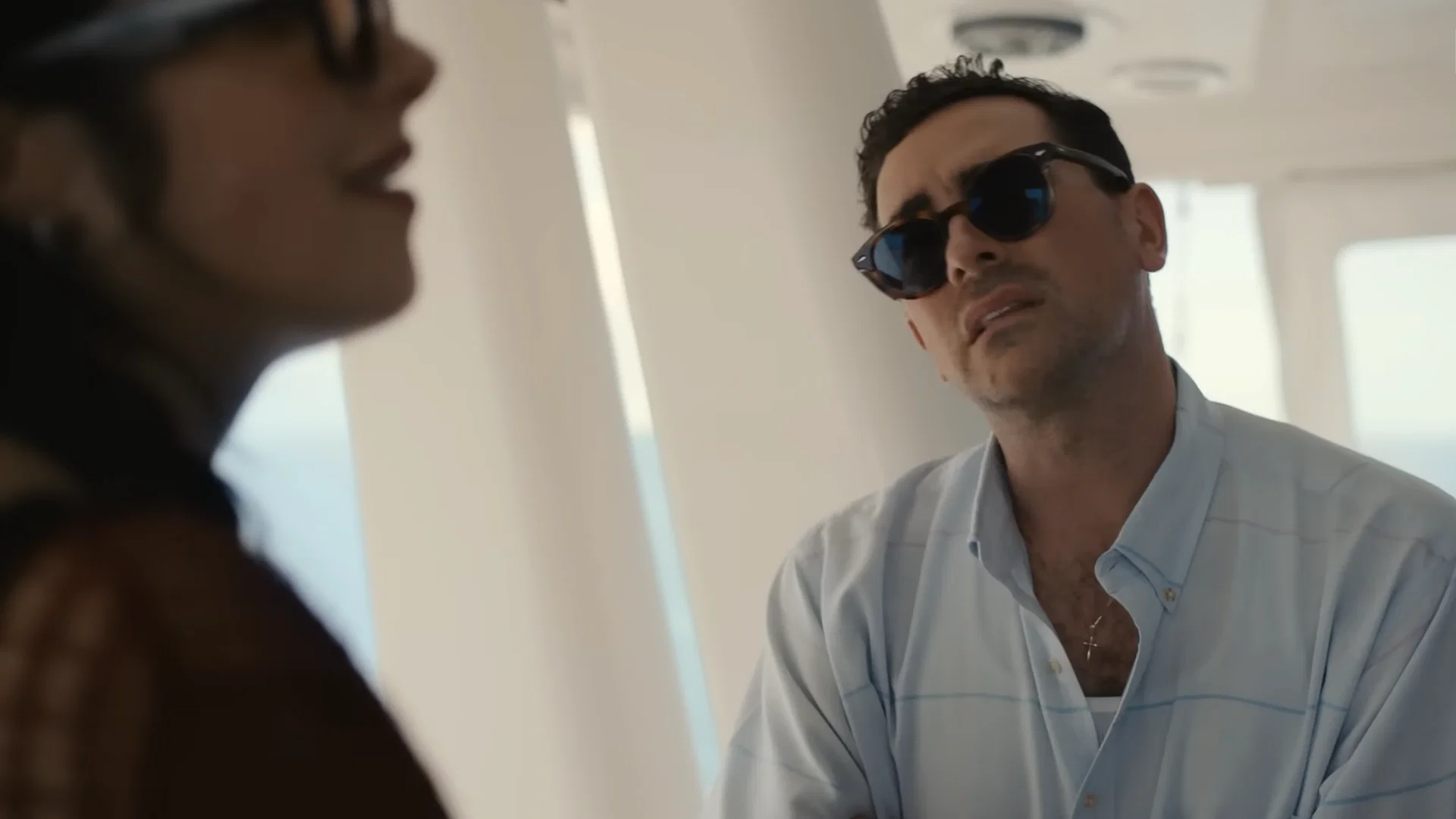 The Most-Asked Questions About Big Mistakes, Answered 24 Dan Levy in a still from Big Mistakes