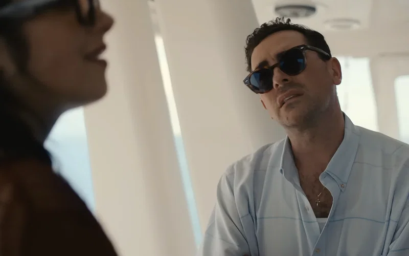 The Most-Asked Questions About Big Mistakes, Answered 18 Dan Levy in a still from Big Mistakes